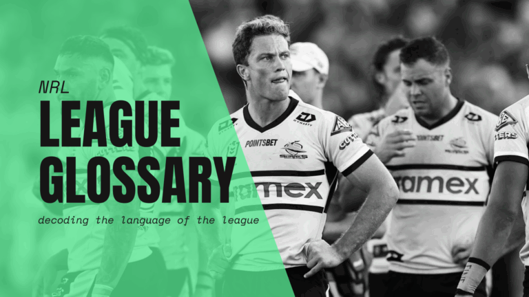 Rugby 101 nrl league glossary